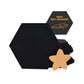 12 Pack Self-Adhesive Hexagon Sound Proof Foam Panels - 12x10 inches