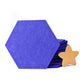 12 Pack Self-Adhesive Hexagon Sound Proof Foam Panels - 12x10 inches